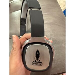 Roboz T7842 Wireless‎ Headphones Small Sat Rocket Logo Bluetooth